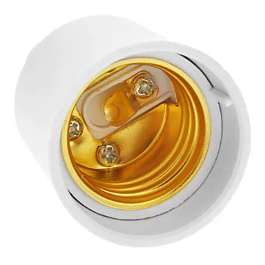 Helnys G24 to E27 LED Bulb Holder Socket Converter Adapter - Efficient Lighting Solution