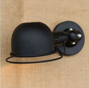 Helnys Vintage Industrial Wall Sconce Rustic Iron Loft Wall Lamp