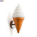 Helnys Ice Cream LED Wall Lamp: Modern Carton Design for Children Room, Bar