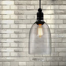 Helnys Vintage Glass Pendant Lamp in Industrial Loft Style