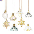 Helnys Nordic LED Glass Pendant Lamp for Modern Home Lighting