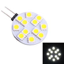 Helnys G4 LED 12V 1.5W Corn Bulb - Bright 130LM, 12*SMD5050 - Pack of 10