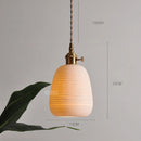 Modern Helnys Nordic White Ceramic LED Pendant Lights with Knob Switch for Elegant Home Decor
