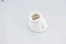 Helnys Ceramic E27 Socket Table Lamp Holder Vintage Bulb Base Fitting