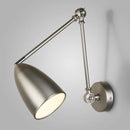 Helnys Nordic Swing Arm Wall Lamp for Bedroom Study Living Room Lighting