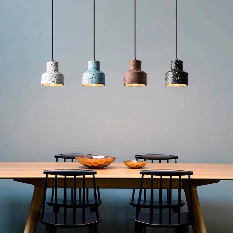 Helnys Nordic LED Pendant Lamp for Bedroom Living Dinning Room - Mini Hanging Lights Lamparas Colgantes