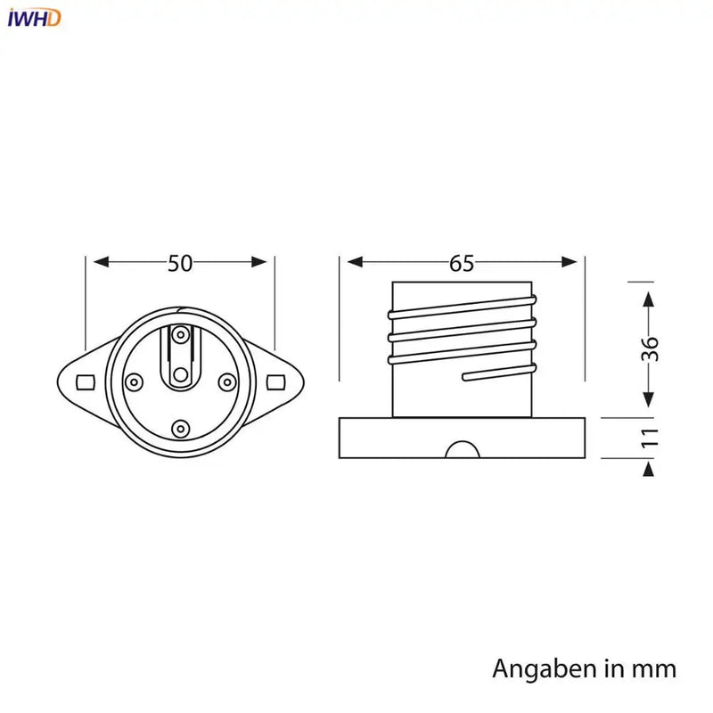 Ceramic E27 Lamp Holder Base For Table Light by Helnys Vintage Soquete & Douille