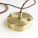 Helnys Nordic Style Copper Glass Pendant Light for Kitchen Dinning Living Room