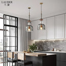 Helnys Glass LED Pendant Lights - Nordic Style for Modern Spaces