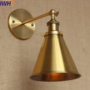 Helnys Industrial Vintage Wall Lamp LED Loft Style Edison Wall Sconce