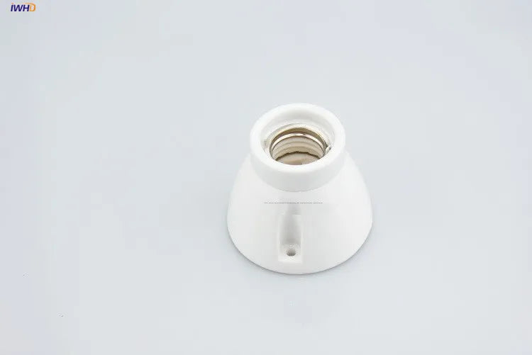 Helnys Ceramic E27 Socket Table Lamp Holder Vintage Bulb Base Fitting