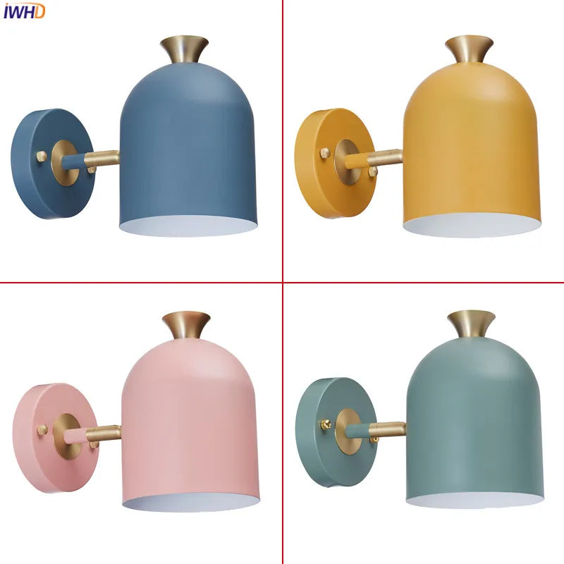 Helnys Nordic LED Wall Lights Modern Style Sconce Luminaire Wandlamp