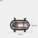 Helnys Industrial Outdoor Wall Lamp - Waterproof LED Wall Light