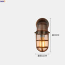 Helnys Aluminum Outdoor LED Wall Light for Stair, Balcony & Garden