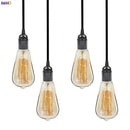 Helnys E27 Vintage Lamp Holder Base Socket - Plastic Douille Fitting Bulb Holder