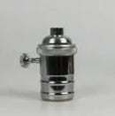 Helnys Industrial Brass Lamp Holder E27 Socket for Pendant Light