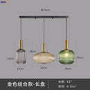 Helnys Nordic Glass Pendant Lights LED Hanging Lamp for Bedroom Living Room