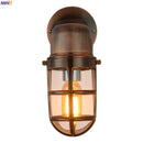 Helnys Aluminum Outdoor LED Wall Light for Stair, Balcony & Garden