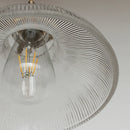 Helnys Nordic Style Copper Glass Pendant Light for Kitchen Dinning Living Room