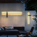 Helnys Outdoor LED Wall Light, Modern Waterproof Aluminum Sconces