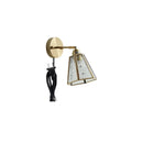 Helnys Copper LED Wall Lamp Sconce Glass Lampshade Nordic Modern Wall Light