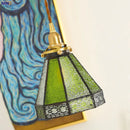 Helnys Nordic Glass Copper Pendant Lamp for Bedroom Living Room Decor