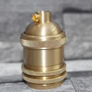 Helnys E27 Lamp Holder Socket Base with Switch - Vintage-design, Reliable Light Fixture