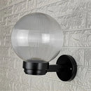 Helnys Outdoor Wall Lantern with Acrylic Globe Shade for Entryway, E27 Socket