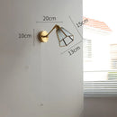 Helnys Green Glass LED Wall Lights with Pull Chain Switch