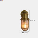 Helnys Aluminum Outdoor LED Wall Light for Stair, Balcony & Garden