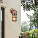 Helnys Aluminum Outdoor LED Wall Light for Stair, Balcony & Garden