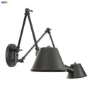 Helnys Industrial Vintage Wall Lamp 2 Heads Antique Rustic Loft Style Light