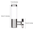 Helnys Outdoor Wall Light 2-Pack, European Style, Waterproof Sconce Lamp