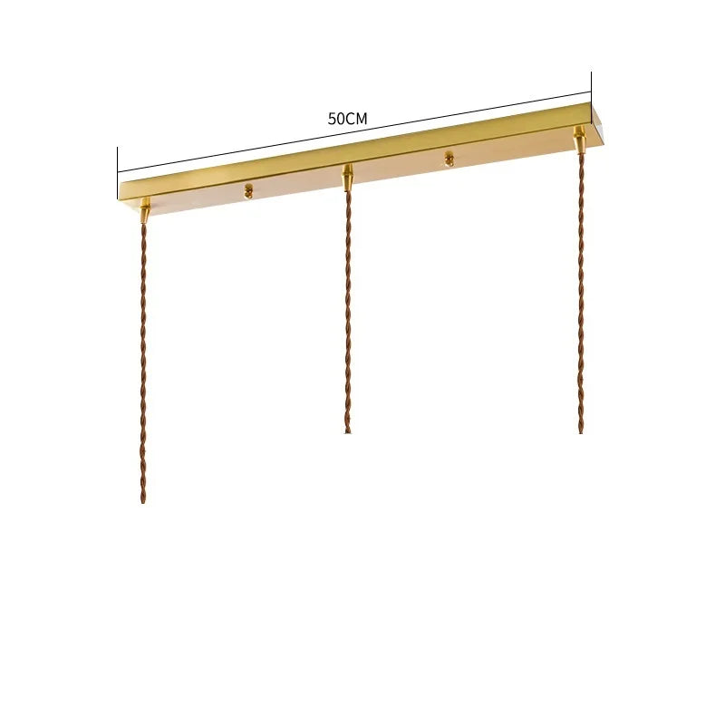 Helnys Nordic Glass LED Pendant Lamp with Copper Socket for Home Decor