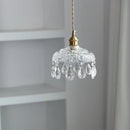 Helnys Crystal Glass LED Pendant Chandelier - Modern Luxury Hanging Light Fixtures