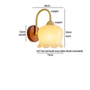 Helnys Shells Resin LED Wall Lamp for Indoor Bedroom Decor & Stair Light