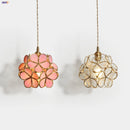 Helnys Luxury Glass Flower LED Pendant Lights - Modern Nordic Style
