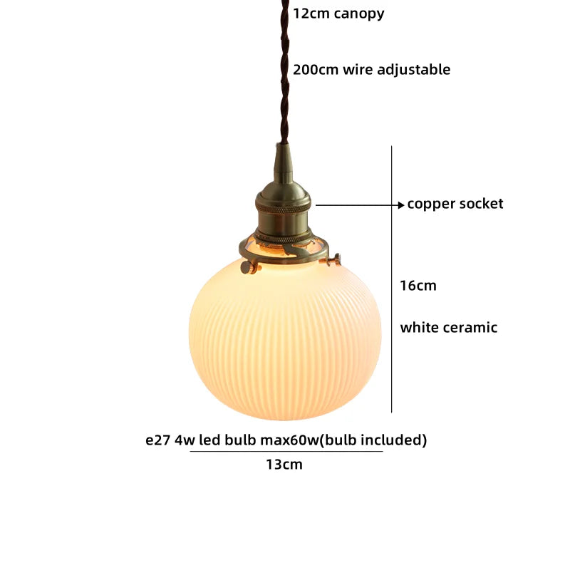 Helnys Football Glass Shade LED Pendant Chandelier for Children's Bedroom