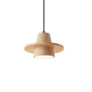 Helnys Yellow Travertine LED Pendant Lights Fixture - Nordic Modern Hanging Lamp