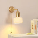 Helnys Rotatable Nordic LED Wall Light with Pull Chain Switch