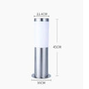 Helnys Landscape Bollard Path Light for Outdoor Garden Decoration