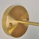 Helnys Nordic LED Wall Light Clear Glass Pull Chain Switch Bedside Lamp