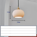 Helnys Nordic Japan Ceramic Pendant Lamp for Home Decor and Lighting