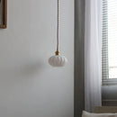 Helnys Modern Nordic Copper Glass Pendant Lamp E27 Hanging Light
