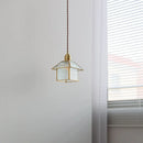 Helnys Glass LED Pendant Chandelier for Bedroom Living Room Decoration