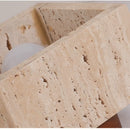 Helnys Yellow Travertine LED Ceiling Lamp Modern Nordic Fixture Lighting