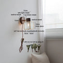 Helnys White Glass LED Wall Light Children's Room Modern Nordic Decor Bedside Lamp