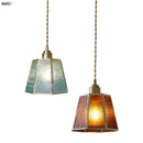 Helnys Copper Glass LED Pendant Lamp Nordic Modern Simple Hanging Light