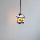 Helnys Colorful Glass LED Pendant Light - Japan Style Hanging Lights Fixtures