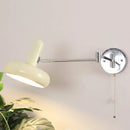 Helnys Rotatable Nordic LED Wall Sconce with Pull Chain Switch for Indoor Spaces